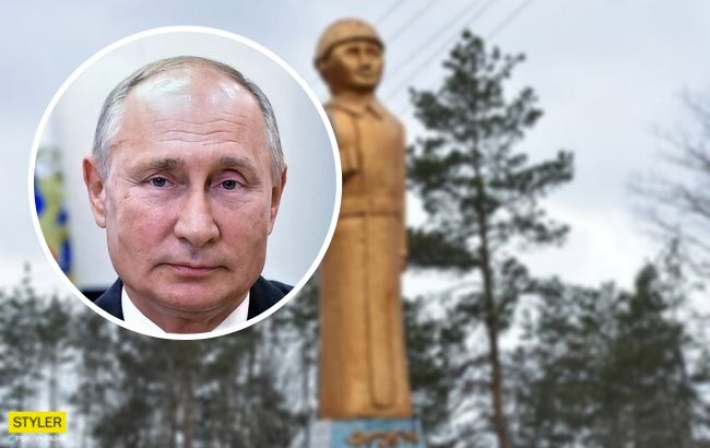Под Житомиром памятник погибшим солдатам напомнил Путина: разгорается скандал