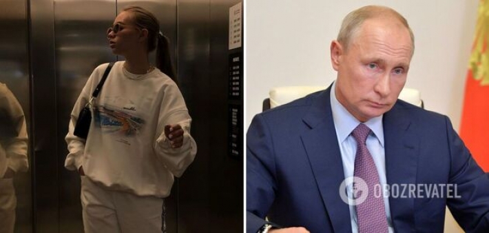 "Внебрачная дочь" Путина снялась в нарядах из детства (Фото)