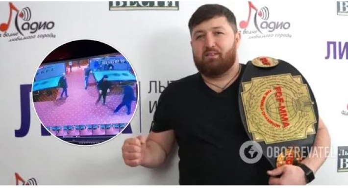 Появилось видео убийства двукратного чемпиона России (видео)