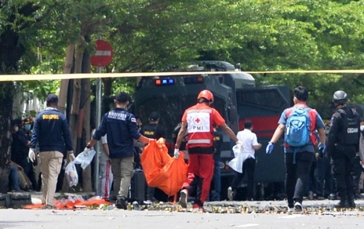 В католический церкви в Индонезии произошел теракт