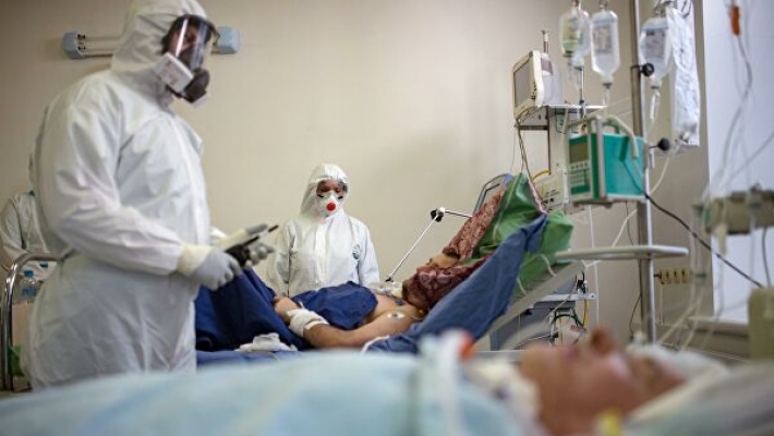 В Мелитополе госпиталь практически забит полностью ковидными пациентами