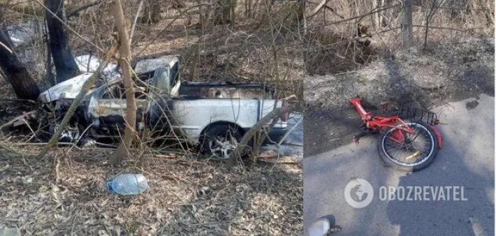 Под Винницей пьяный водитель насмерть сбил двух мальчиков на велосипедах (Фото)