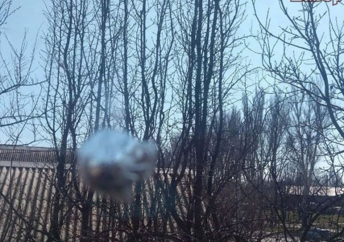 В Запорожье неизвестные обстреляли жилой дом (фото)