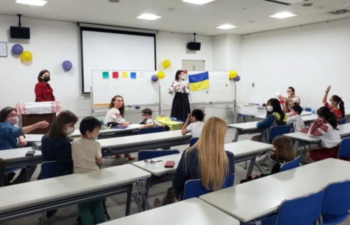 В Японии открыли украинскую воскресную школу (Фото)