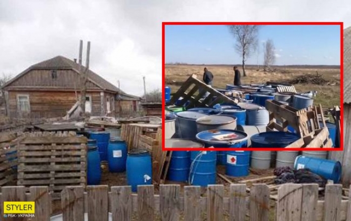 Житель села под Житомиром устроил свалку химических отходов: показатели зашкаливают (видео)