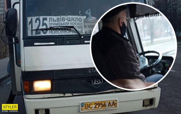 Скандал под Львовом: водитель маршрутки набросился на ветерана АТО и обозвал его свиньей
