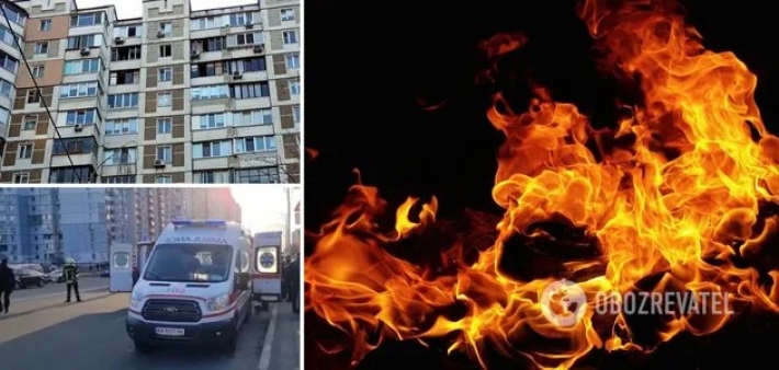В Киеве в горящей квартире нашли детей без признаков жизни: мальчиков реанимировали спасатели