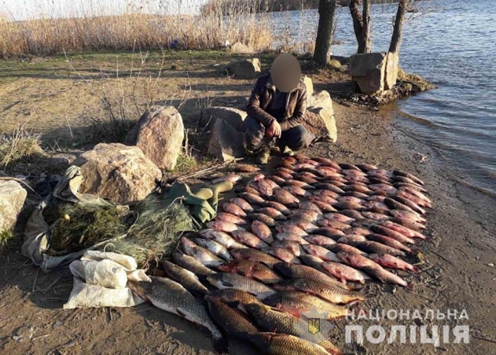 В Запорожской области задержали браконьера (фото)