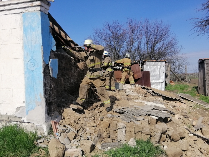 В Запорожской области произошел взрыв газа в жилом доме - пострадавший в больнице (фото)