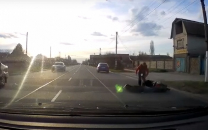 В Мелитополе полиция ищет свидетелей ДТП с пострадавшим скутеристом