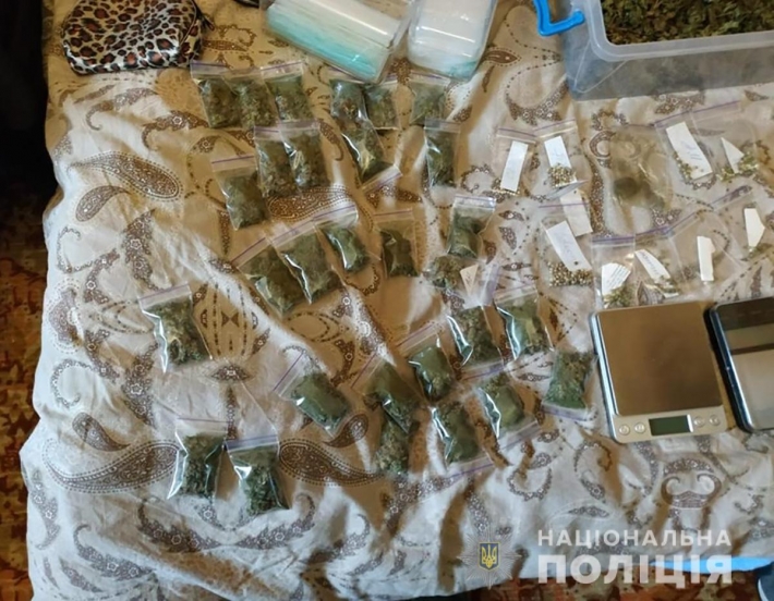 У жительницы Запорожья изъяли наркотиков на 80 тысяч грн. (фото)