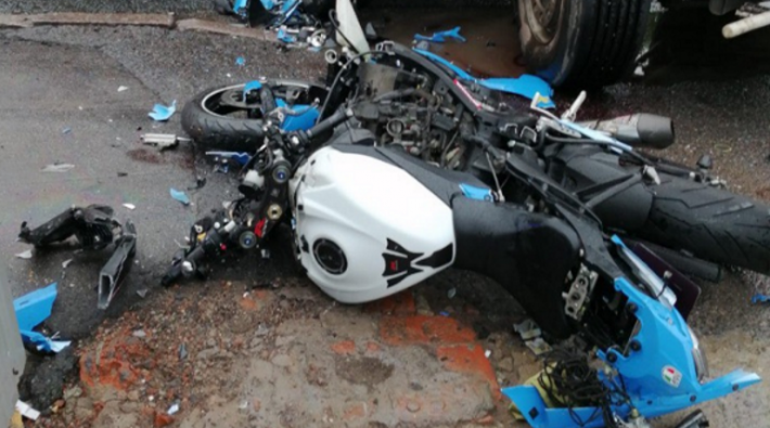 В Запорожской области в ДТП попали мотоцикл и легковушка