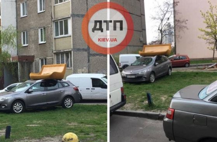 Владелец авто не обрадуется: в Киеве оригинально отомстили "герою парковки", фото