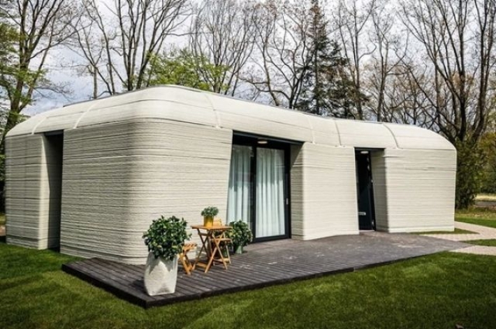 В Нидерландах супруги переехали жить в напечатанный дом