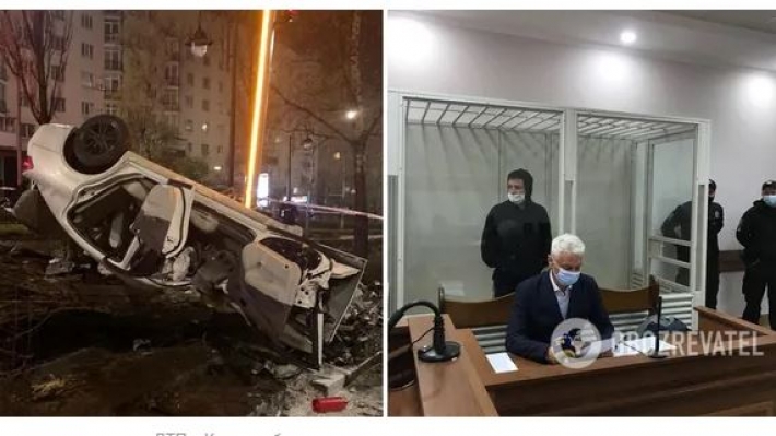 Суд взял под стражу виновника смертельного ДТП в Киеве. Фото и видео