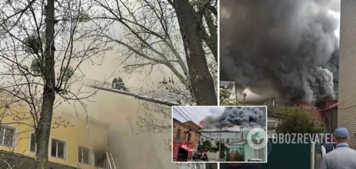 В Виннице сгорел офисный центр: погибла 21-летняя девушка (Фото и видео)