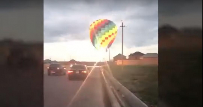 В Казахстане мужчина не удержал воздушный шар и обесточил четыре тысячи домов (Видео)