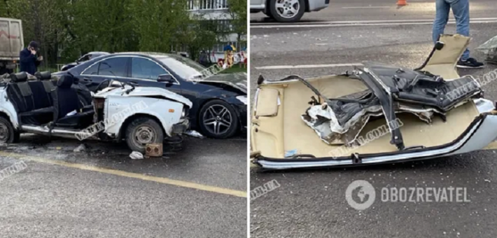 Во Львове авто сорвало крышу после мощного ДТП: есть погибший. Фото и видео