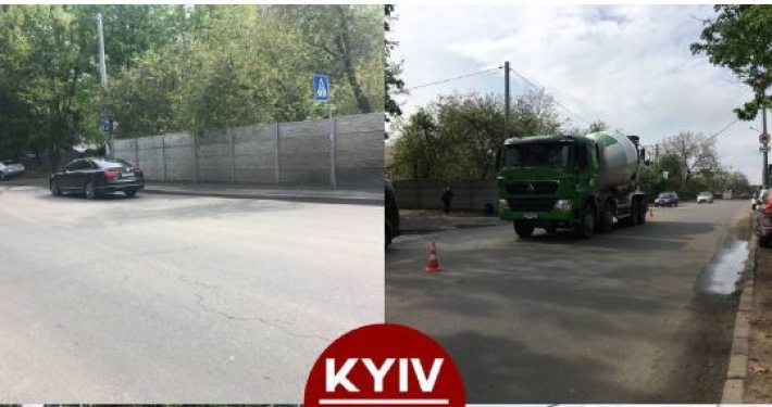 В Киеве бетоновоз сбил ребенка и протянул несколько метров: видео, фото и детали трагедии