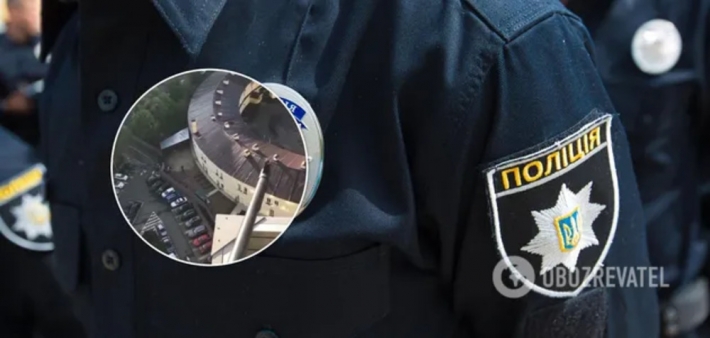 В центре Киева парень стрелял из ружья в сторону нацгвардейцев (Видео)