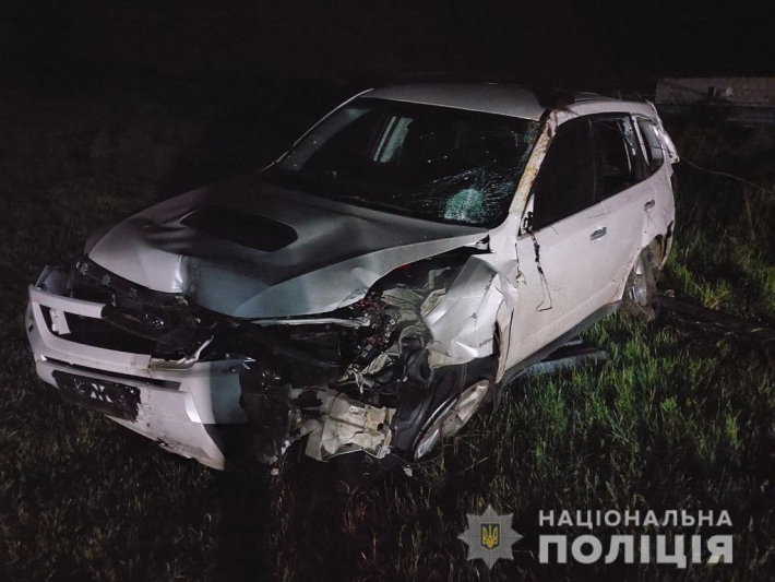 В Запорожской области пьяный охранник украл авто и попал на нем в ДТП