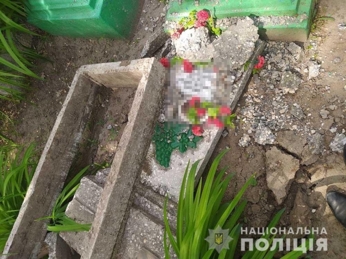 В Запорожской области мужчина грабил металл из могил (фото)