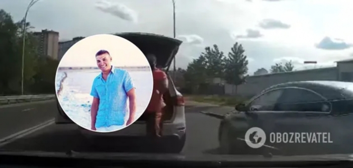 В Киеве водитель внедорожника битой решал конфликт на дороге: полиция просит о помощи (Видео)