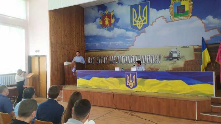 Чем председатель Мелитопольской РГА генерала полиции удивил (фото, видео)