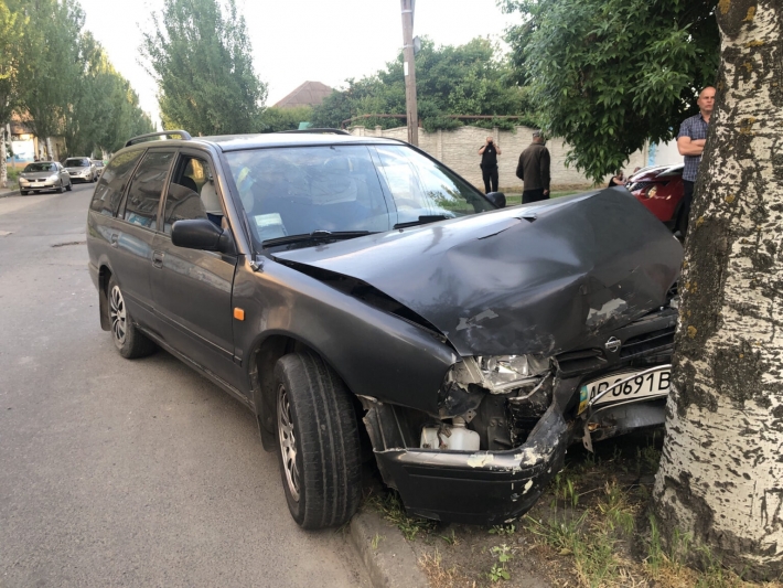 В Запорожской области произошло ДТП с двумя Nissan (фото)