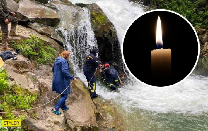 В Карпатах школьник погиб на экскурсии к знаменитому водопаду