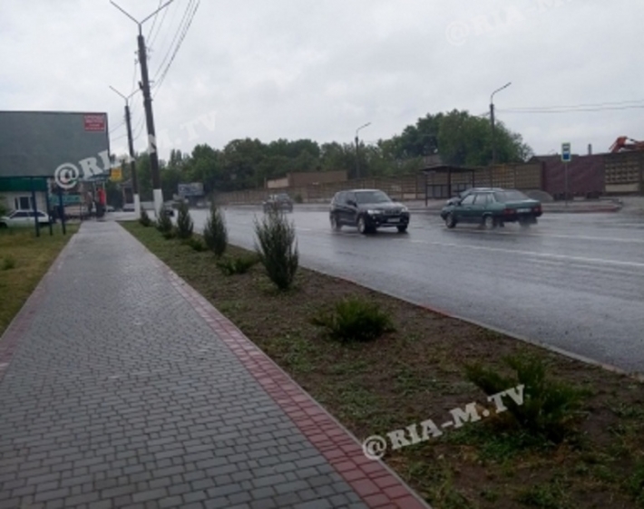 Когда в Мелитополе пешеходный переход на дороге с интенсивным движением появится (фото)