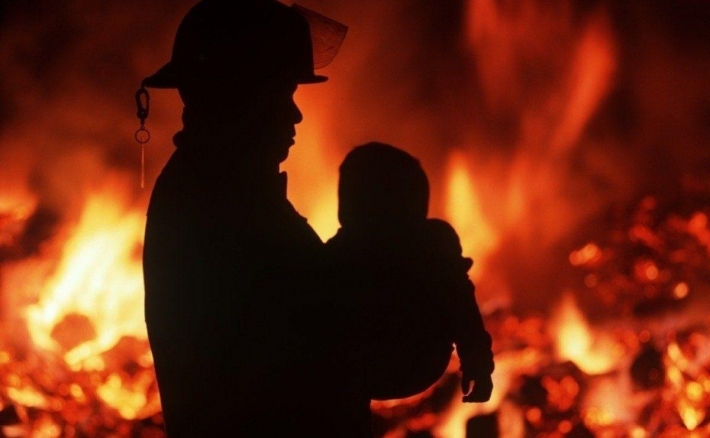В Мелитополе в частном доме едва не сгорели дети