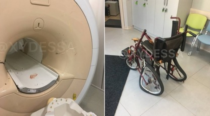 Одессит в инвалидной коляске ослушался медиков и поспешил в кабинет МРТ - фото
