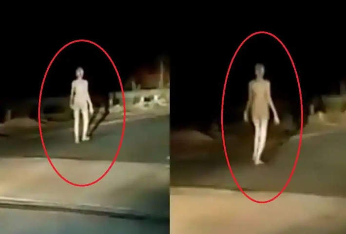 Индийские СМИ разнесли видео с "пришельцем", и оно повсюду - но люди смеются