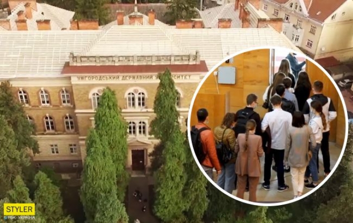 В университете Ужгорода прогремел скандал: экзамены по медицине сдавали совсем не студенты (видео)