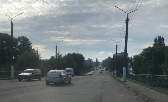 Мост на Новый Мелитополь освободили от автопробок (фото)