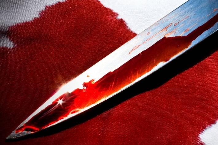 В Запорожской области женщина ударила себя ножом в живот и в шею