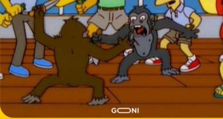 ​Бой бешеных обезьян: драку в Раде высмеяли забавной фотожабой