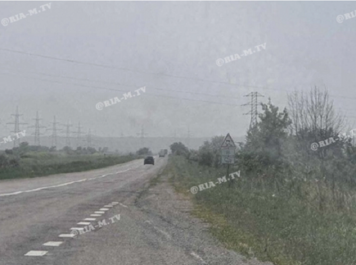 В Мелитополе объяснили загадочную дымку в воздухе (фото)