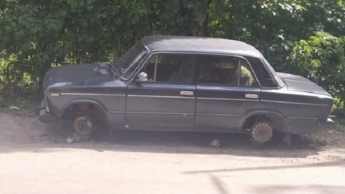 В Мелитополе нашелся хозяин "брошенного" авто (фото)