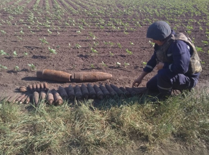 В Мелитополе и районе обнаружили взрывоопасные предметы