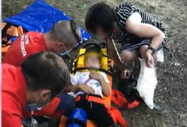 Во Львове упавшее дерево травмировало ребенка (видео)