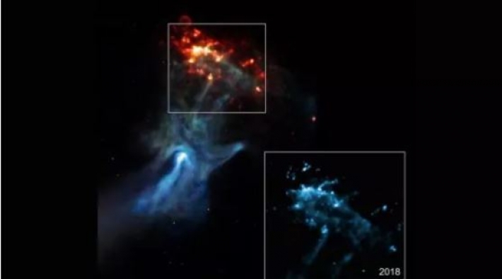 В космосе заметили гигантскую "призрачную руку": NASA показало удивительные фото и видео