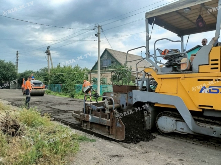 В Мелитополе впервые за 60 лет приступили к ремонту улицы (фото, видео)