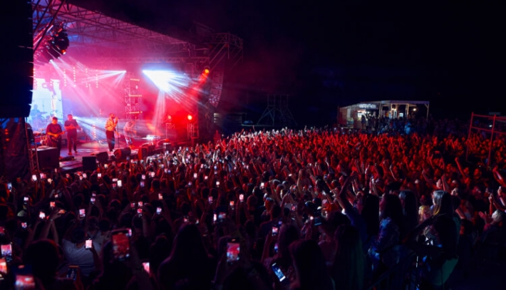 В Запорожье состоялся масштабный концерт популярной группы