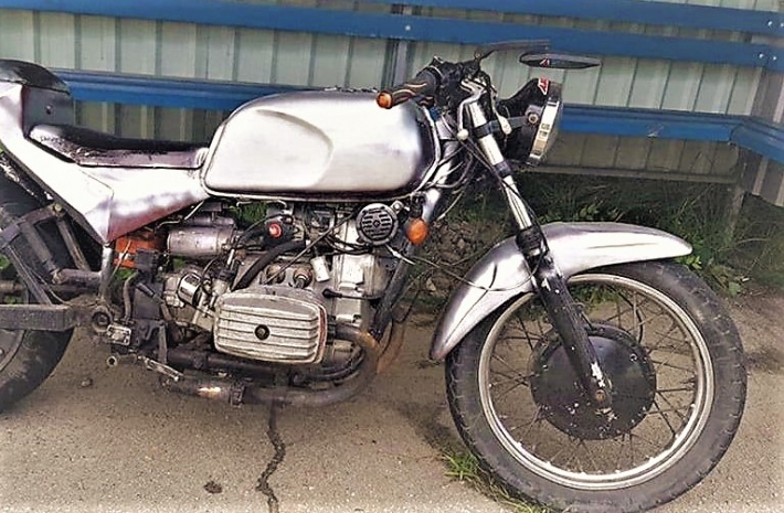 В Запорожье рецидивист украл и перекрасил мотоцикл (фото)