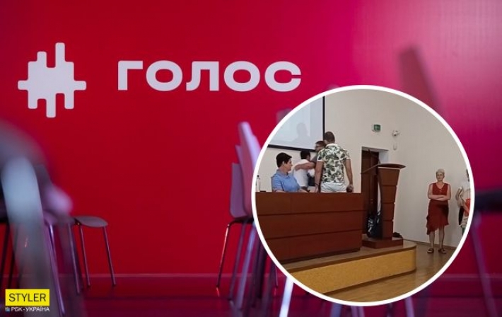 В Украинке мэр города подрался с активистом: в сеть попало видео