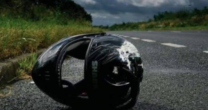 В Запорожской области мотоцикл вылетел в кювет - водитель травмирован