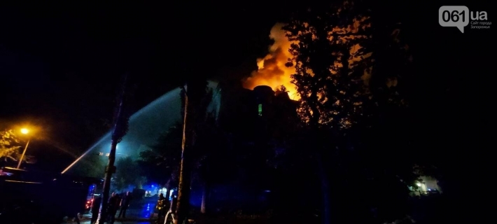 Причиной масштабного пожара в Запорожье стал взрыв газа - губернатор