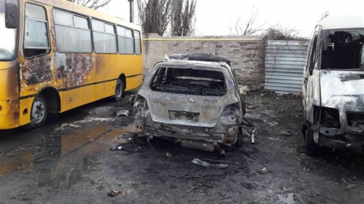 Любопытная статистика - сколько в Мелитополе с начала года автомобилей сгорело